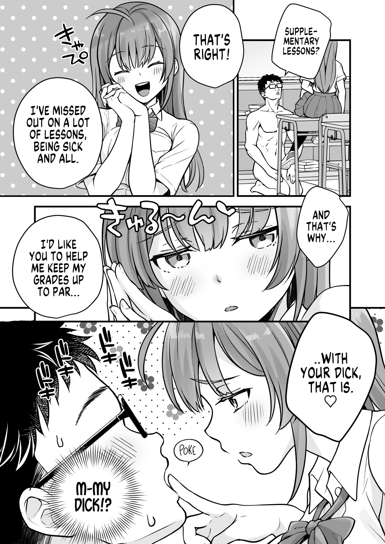 Hentai Manga Comic-The Loser Me Got Turned Into a Girl, so I Tried Having Degenerate Sex With My Teacher-Read-9